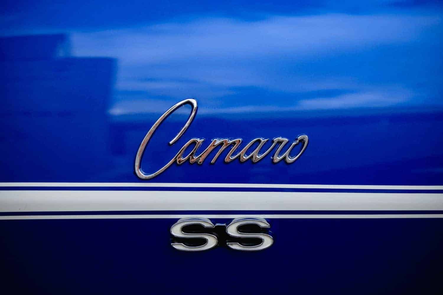 Camaro SS fender badges