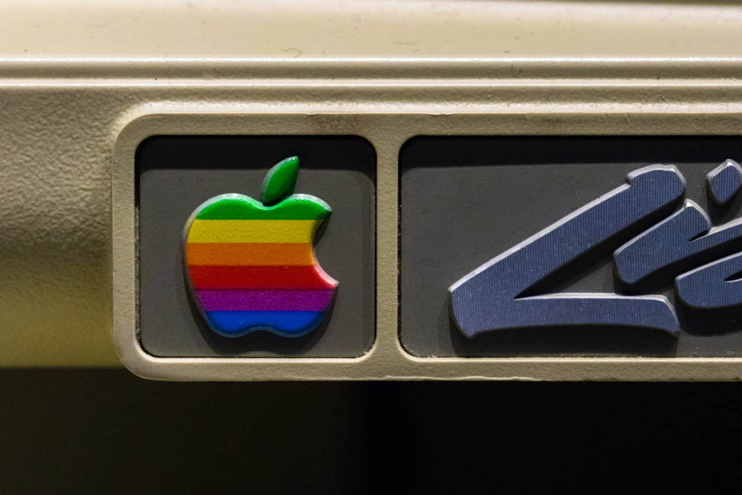 Old Apple logo